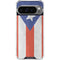 Puerto Rico Flag Distressed Google Pixel 10 Pro XL Clear Case
